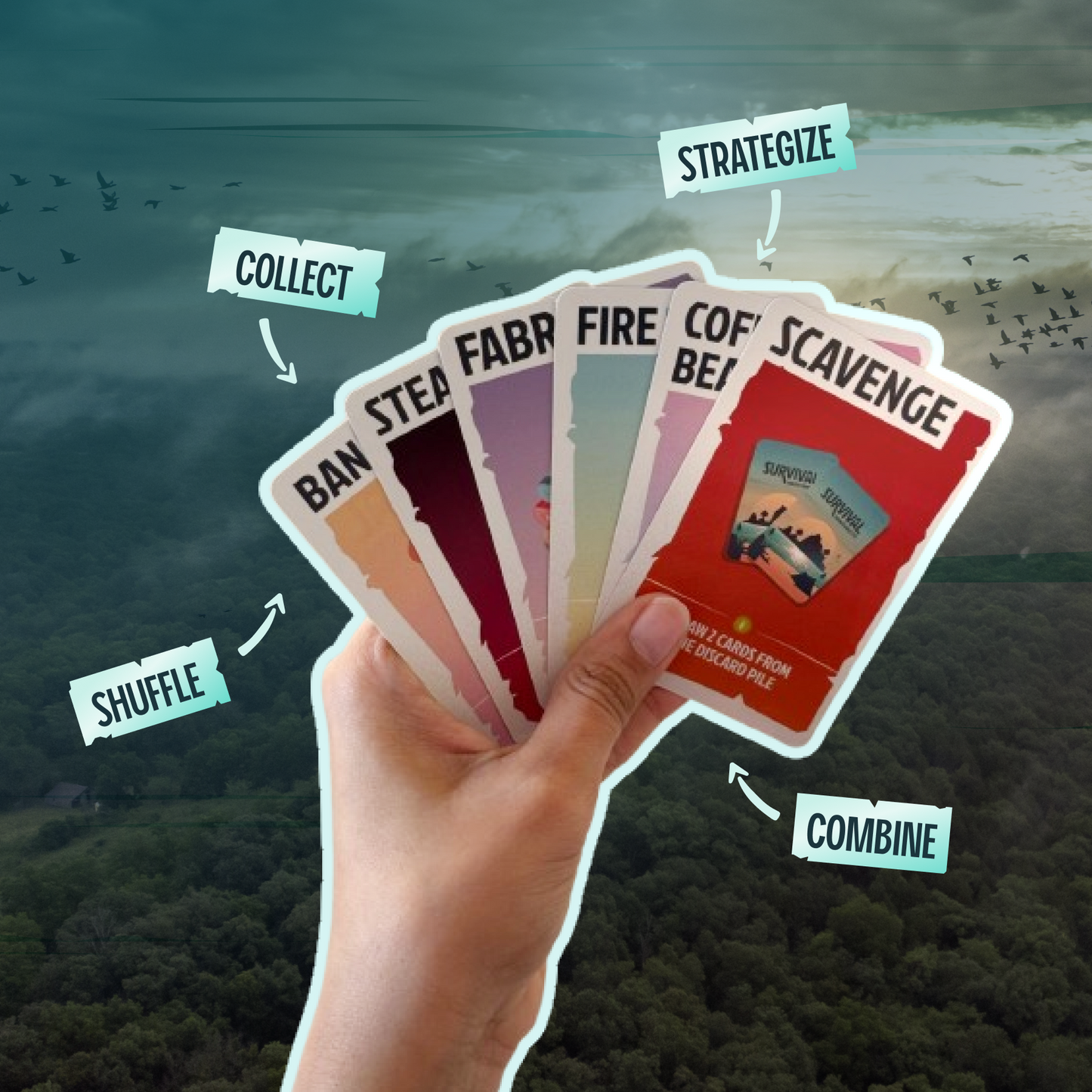 Survival Instinct Card Game